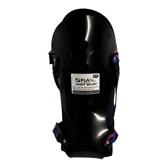 FLA Orthopedics XXL Night Splint Black & Blue Living Actively Plantar Fasciitis - Picture 4 of 8